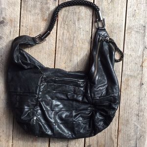 Black Leather Bag | Kenneth Cole